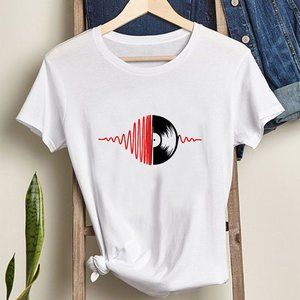 Vinyl Record Music 2023 Design T-Shirt Cotton Unisex-Music lovers